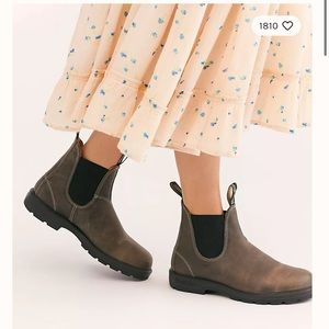 Blundstone 550 Chelsea Boots Steel Grey Size 7.5